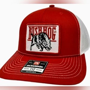 Bush Hog Farm Equipment Operator Landscaping Blue Collar Wear Heavy Duty Hat Cap